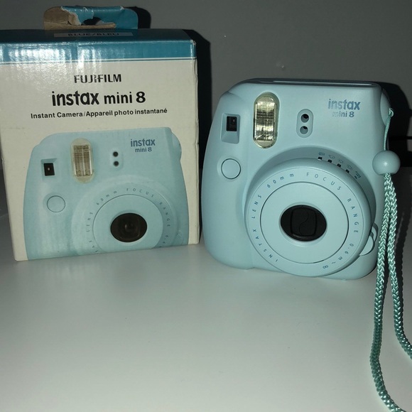 Polaroid Other Baby Blue Polaroid Camera Poshmark